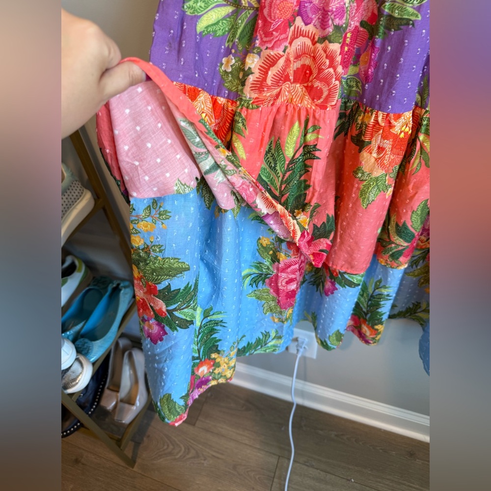 Farm Rio x Anthropologie Tiered Floral Maxi Skirt - Picture 10 of 16